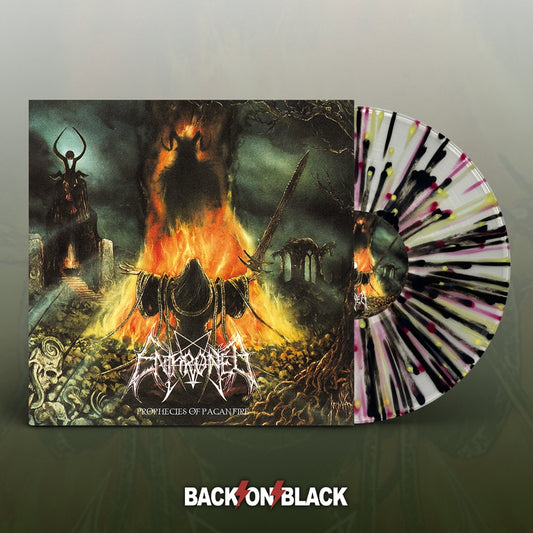 ENTHRONED - Prophecies Of Pagan Fire (Clear Vinyl With Red/Yellow/Black Splatter)