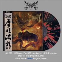 MAYHEM - Atavistic Black Disorder / Kommando (Black + Gold/Red Splatter Vinyl)