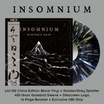 INSOMNIUM - Winter's Gate (Black With Gold and Grey Splatter) not numbered !!