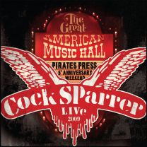 COCK SPARRER - Live - Back In San Francisco 2009 (Red White vinyl)