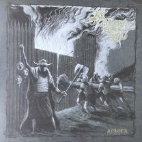 CAULDRON BLACK RAM - Slaver (Silver w/ Mustard Splatter Vinyl)
