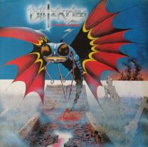 BLITZKRIEG - A Time Of Changes ( Red & Black Marbled Vinyl)