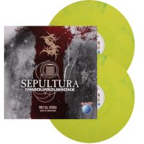 SEPULTURA & Les Tambours Du Bronx ‎– Metal Veins - Alive At Rock In Rio ( Green Yellow Vinyl)