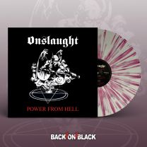 ONSLAUGHT - Power From Hell (Whit/Red Splatter Vinyl)