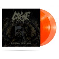 GRAVE - Extremelly Rotten Live (Transparant Orange vinyl)